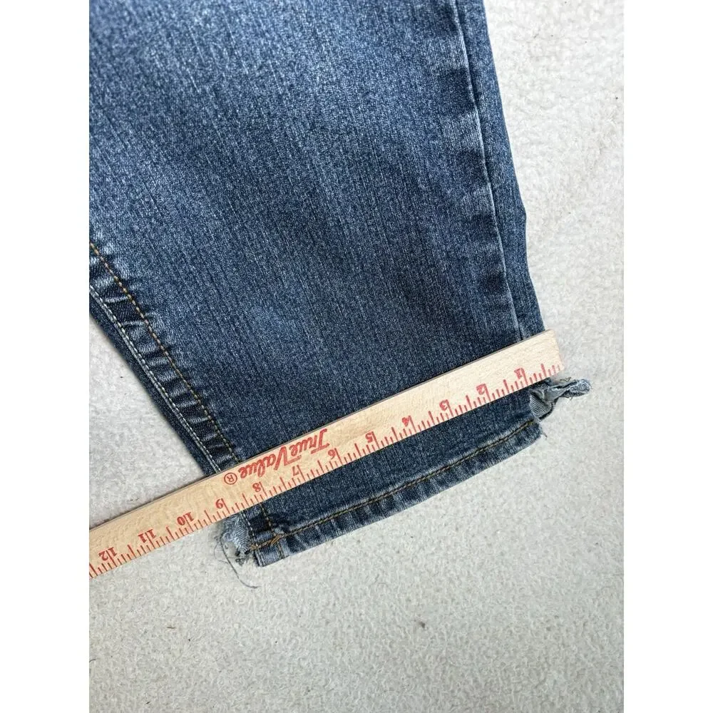 Ariat Rebar M5 Jeans Mens 44x30 Blue Straight Leg Outdoor Workwear Denim read